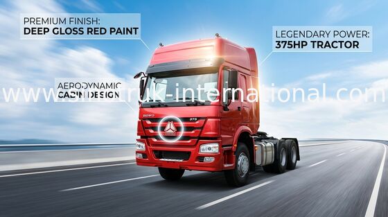 Tractor Truck SINOTRUK HOWO LHD 6X4 Euro2 336HP two berth ZZ4257N3241V