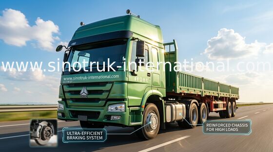 Tractor Truck SINOTRUK HOWO RHD 6X4 Euro2 420HP ZZ4257V3241W