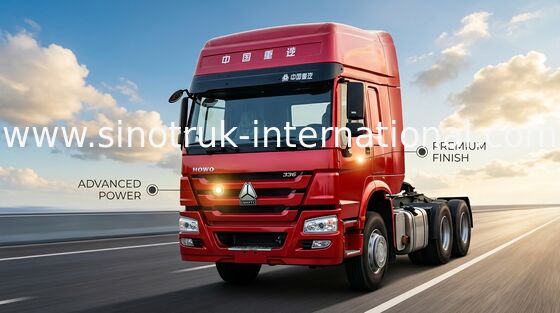 Tractor Truck SINOTRUK HOWO RHD 6X4 Euro2 380HP ZZ4257S3241W