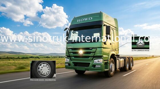 SINOTRUK HOWO Tractor Truck LHD 6X4 Euro2 420HP ZZ4257V3241W