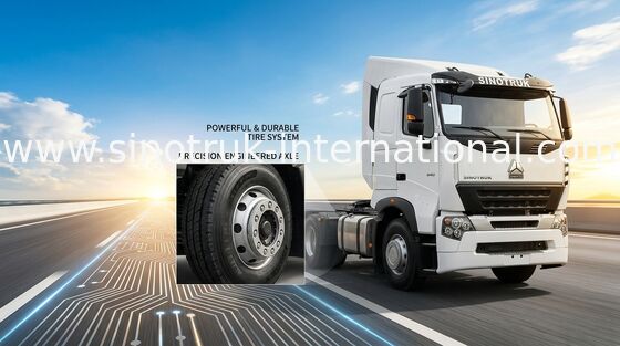 SINOTRUK HOWO A7 Tractor Truck LHD 4X2 Euro2 336HP ZZ4187N3517N1B