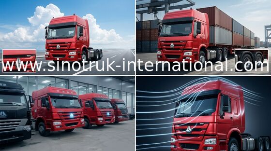 Tractor Truck SINOTRUK HOWO LHD 6X4 Euro2 420HP ZZ4257V3241W