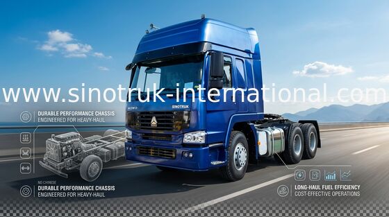 SINOTRUK HOWO Tractor Truck LHD 6X4 Euro2 371HP ZZ4257S3241W