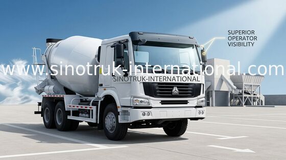 Concrete Mixer Truck SINOTRUK HOWO 12CBM 336HP 6X4 LHD ZZ1257N4048W