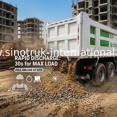 7300*2300*1500mm Cargo Box Heavy Duty Dump Truck For Smooth Cargo Transportation RHD / LHD Driving Type
