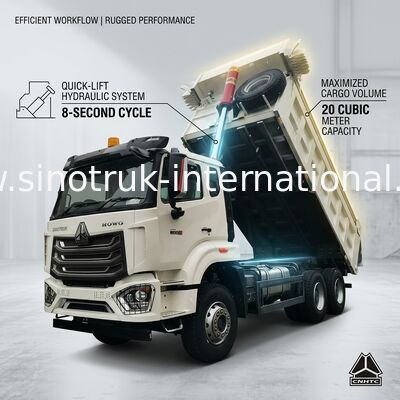 Construction Howo 6x4 Tipper Dump Truck RHD Drive
