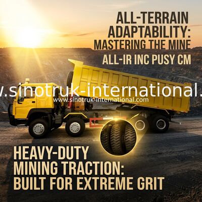 Sinotruk Howo Tipper Dump Truck 400Hp 8 × 4  50-60Tons Lhd 12 Wheels Big tray