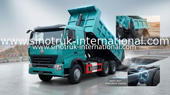 266HP To 420HP Tipper Dump Truck SINOTRUK HOWO A7 Reliable Performance