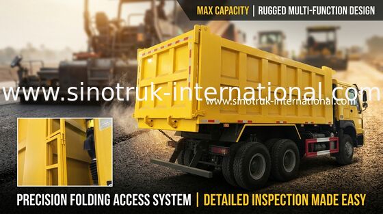 Euro 2 HOWO Tipper 6x4 Sinotruk Dump Truck / Huge Dump Truck 30-40 Tons
