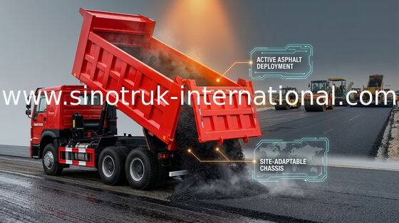 371hp Zz3257n3847a Sinotruk Howo Dump Truck Euro II