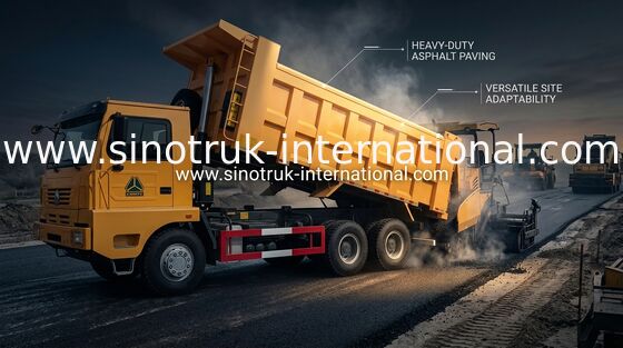 30 Tons Sino Howo Dump Truck 371 Left Hand Drive