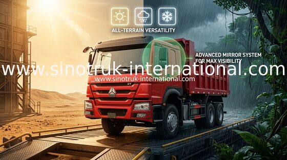 SINOTRUK HOWO 290HP LHD Dump Truck 6x4 ZZ3257M4147W
