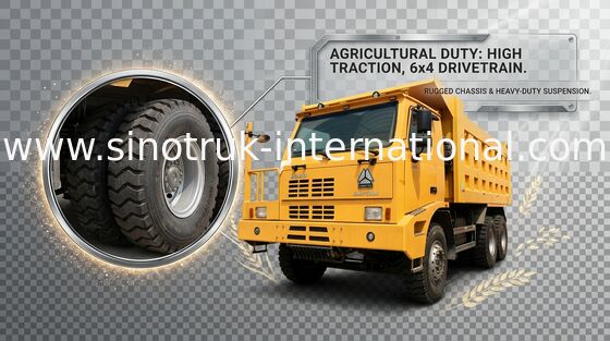 371HP 70 Tons Tipper Big Dump Trucks ZZ5707S3840AJ Euro 2 Automatic Dump Truck