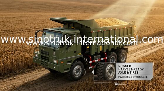 High Loading Capacity Tipper Dump Truck SINOTRUK HOWO70 Mining Truck 6X4