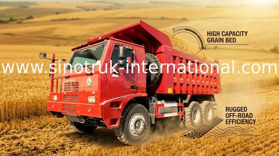 High Load Capacity SINOTRUK Coal Mine Dump Trucks 70 Tons With SGS