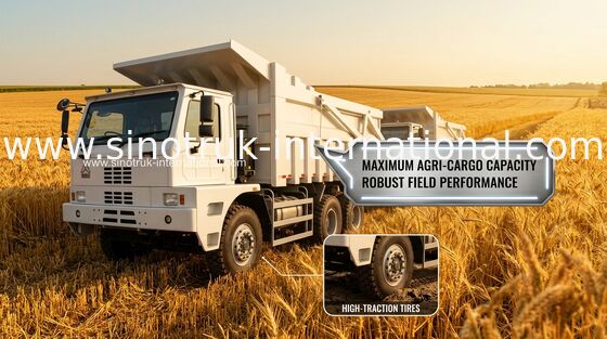 70 Tons Tipper Dump Truck SINOTRUK HOWO70 Mining LHD 6X4 420HP