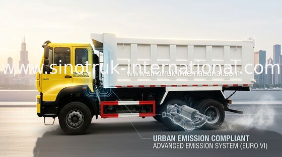SINOTRUK Golden Prince Tipper  Dump Truck 6X4 290HP 25tons 10-25CBM  ZZ3251M3241W