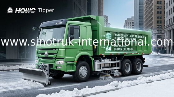 Tipper Dump Truck SINOTRUK HOWO 10wheels LHD 371HP 25tons 10-25CBM  ZZ3257N3847A