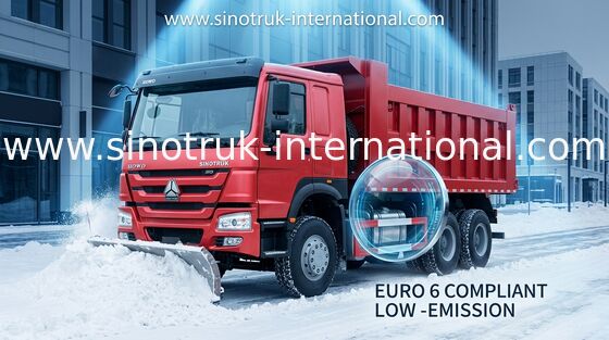 Tipper Dump Truck SINOTRUK HOWO 10 wheels loading capacity 25-40tons 10-25CBM