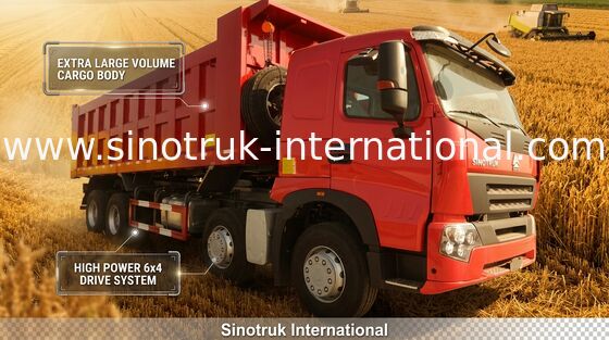 SINOTRUK HOWO A7 371HP  Tipper Dump Truck for Construction ZZ3317N3867N1