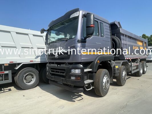 SINOTRUK TX Model 400HP 8X4 Tipper Dump Truck Construction  Front Lifting  Customer customization