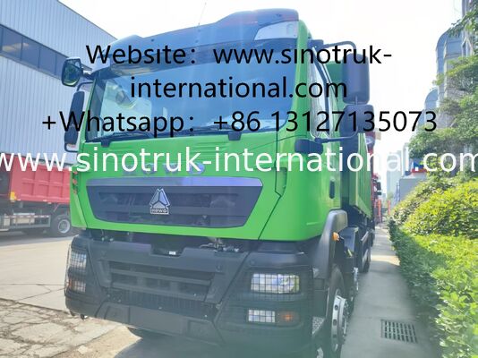 Heavy Duty HOWO TX 8X4 Tipper Truck 400HP Double 16T Rear Axle Double 9.5T Front Axle