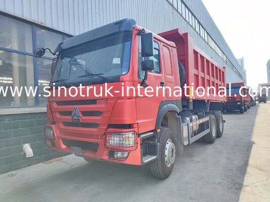 Heavy Duty HOWO 371 Horsepower 6×4 Tipper Truck With Middle Tipping Design, 20 Cubic Meter Cargo Body, Equipped With 12.00R20 Standard Tyres For Bulk Material Transport