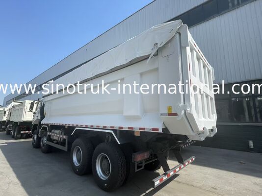 HOWO-NX Dump Truck with 380HP Weichai Engine, Electric Tarpaulin, and Heavy-duty Manganese Steel Cargo Box