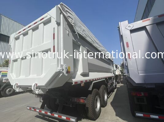 HOWO-NX Dump Truck with 380HP Weichai Engine, Electric Tarpaulin, and Heavy-duty Manganese Steel Cargo Box