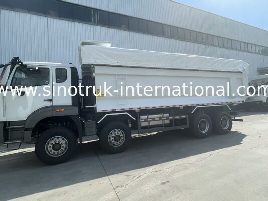 HOWO-NX Dump Truck with 380HP Weichai Engine, Electric Tarpaulin, and Heavy-duty Manganese Steel Cargo Box