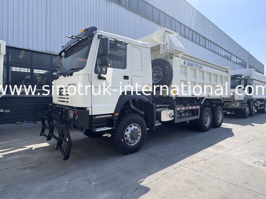 SINOTRUK HOWO Ghost Face Cab 380HP LHD Tipper Dump Truck 6X4 