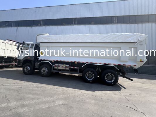 SINOTRUK HOWO NX Cab Tipper Dump Truck 380HP 6X4 A Warning Light With A Tarpaulin