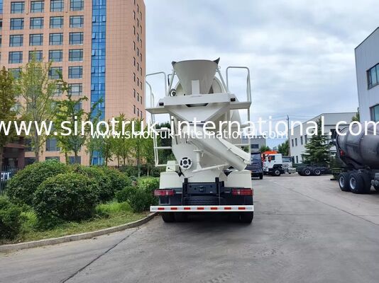 Heavy Duty HOWO 8x4 16CBM Concrete Mixer Lorry 371HP Engine PMP Speed Reducer For Construction