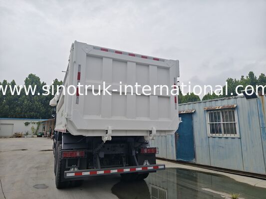 HOWO 8X4 380HP NX Tipper Dump Truck With Tarpaulin Flap RHD