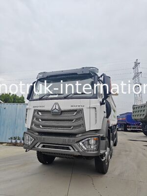 HOWO 8X4 380HP NX Tipper Dump Truck With Tarpaulin Flap RHD