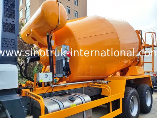 Sinotruk HOWO 6×4 10CBM Concrete Mixer Truck | H77L Cabin, 371HP Full Advantages Introduction