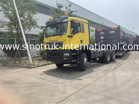 6x4 Driver Type Tractor Truck Featuring 10 Tires Ideal for Long Haul Freight Movement and Heavy Duty Cargo Hauling Tasks
