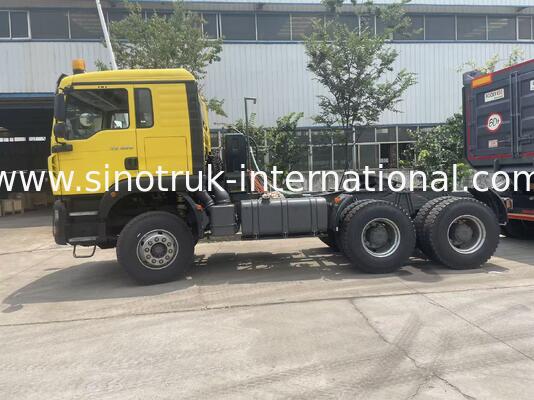 6x4 Driver Type Tractor Truck Featuring 10 Tires Ideal for Long Haul Freight Movement and Heavy Duty Cargo Hauling Tasks