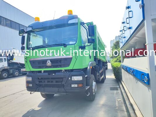 SINOTRUK TX Model 371HP 8X4 Tipper Dump Truck Customer customization Green