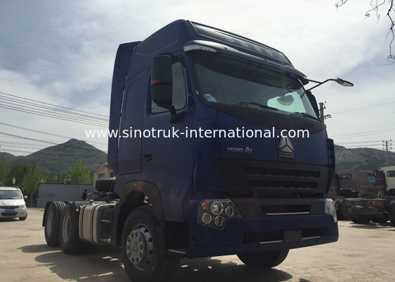 SINOTRUK HOWO Semi Trailer Tractor Truck Head With Air Conditioner 60-70 Tons