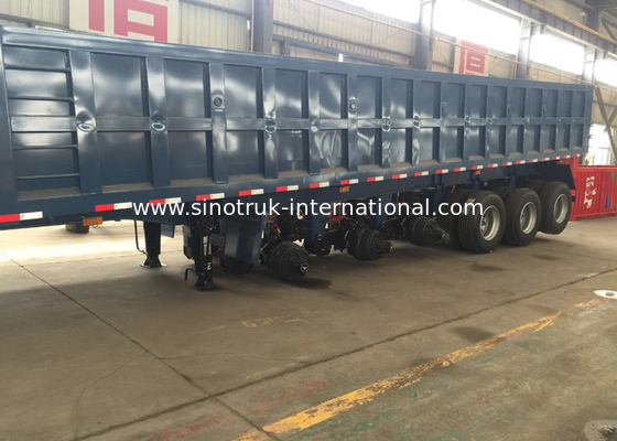 Construction Business Semi Trailer Truck For Transporting Soil, Sand High Safety