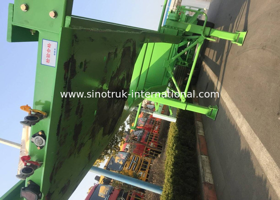 Normal Suspension Truck Mounted Crane With 3 Axles 40 Feet Container