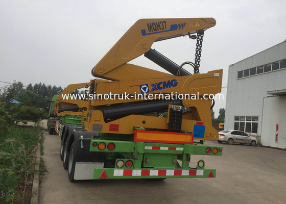 Normal Suspension Truck Mounted Crane With 3 Axles 40 Feet Container