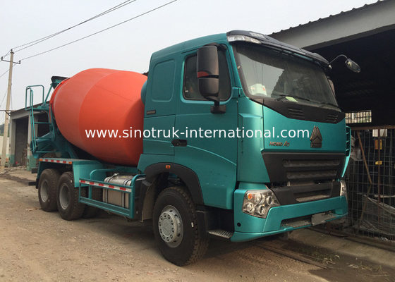 Large Capacity Concrete Mixer Truck For Construction Site SINOTRUK HOWO A7