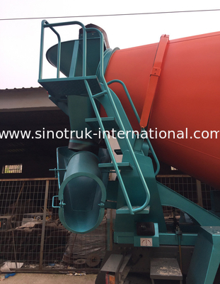Large Capacity Concrete Mixer Truck For Construction Site SINOTRUK HOWO A7