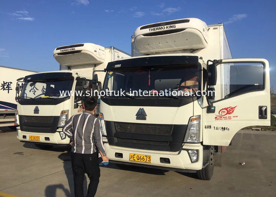 Sandwich Structure 4×2 Refrigerated Truck Good Heat Insulation Performance