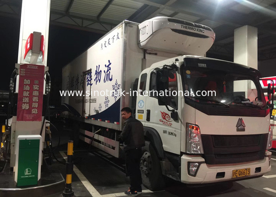 Sandwich Structure 4×2 Refrigerated Truck Good Heat Insulation Performance