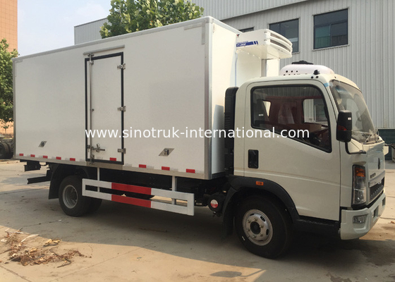 Low Temperature Refrigerator Truck / LHD 4X2 Refrigerated Food Truck