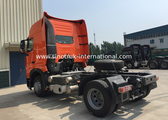 4X2 Heavy International Truck Tractor , High Safety Head Truck Trailer