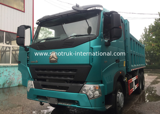 Heavy SINOTRUK HOWO A7 Garbage Dump Truck With Long Life Time , 5800*2300*1500mm